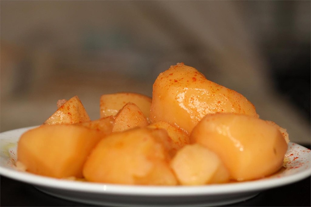 Patatas cocidas al estilo 'á feira'