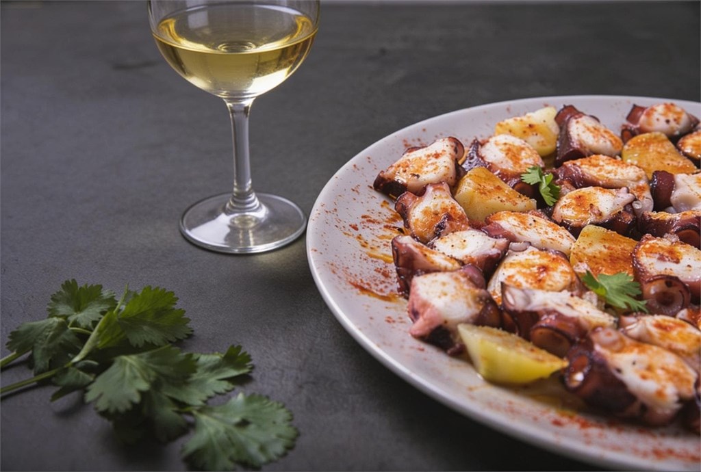 Pulpo y vino blanco: los mejores maridajes de la gastronomía gallega explicados