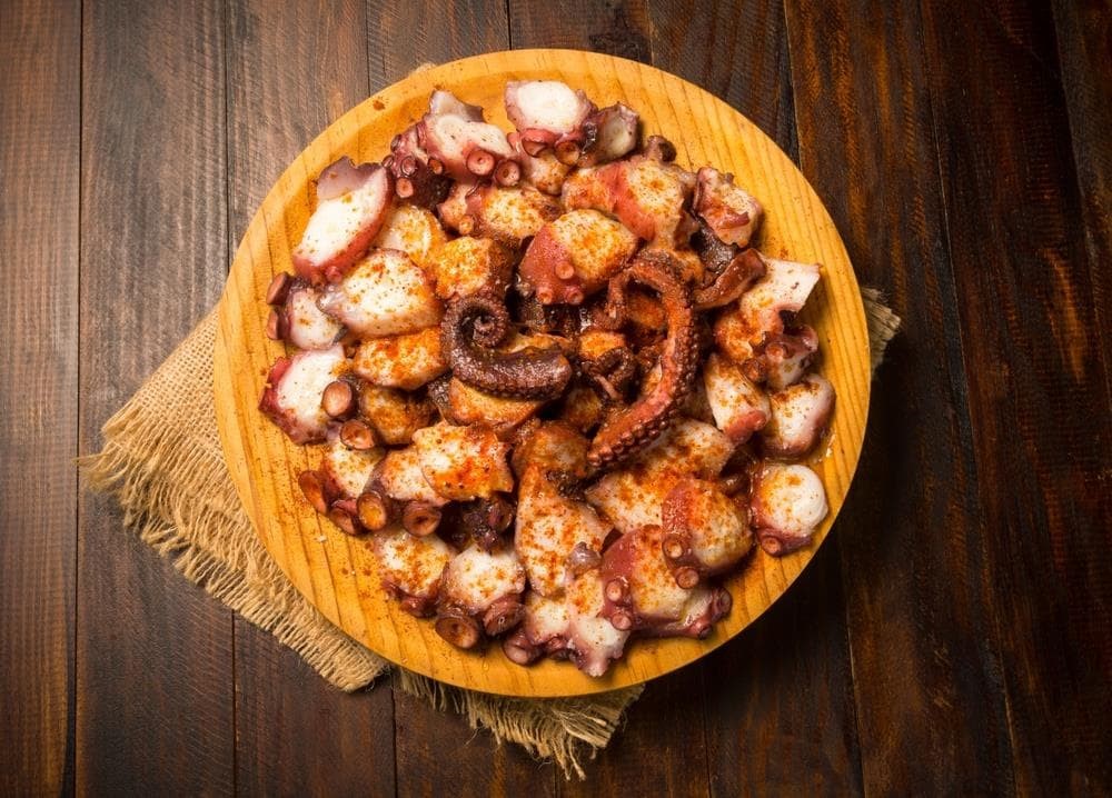 Recetas de pulpo de la ría para Navidad