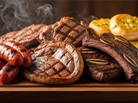 Que  caracteriza un bo churrasco?